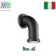 Уличный светильник/корпус Ideal Lux, настенный, металл, IP44, чёрный, PIPELINE AP1 NERO. Италия!